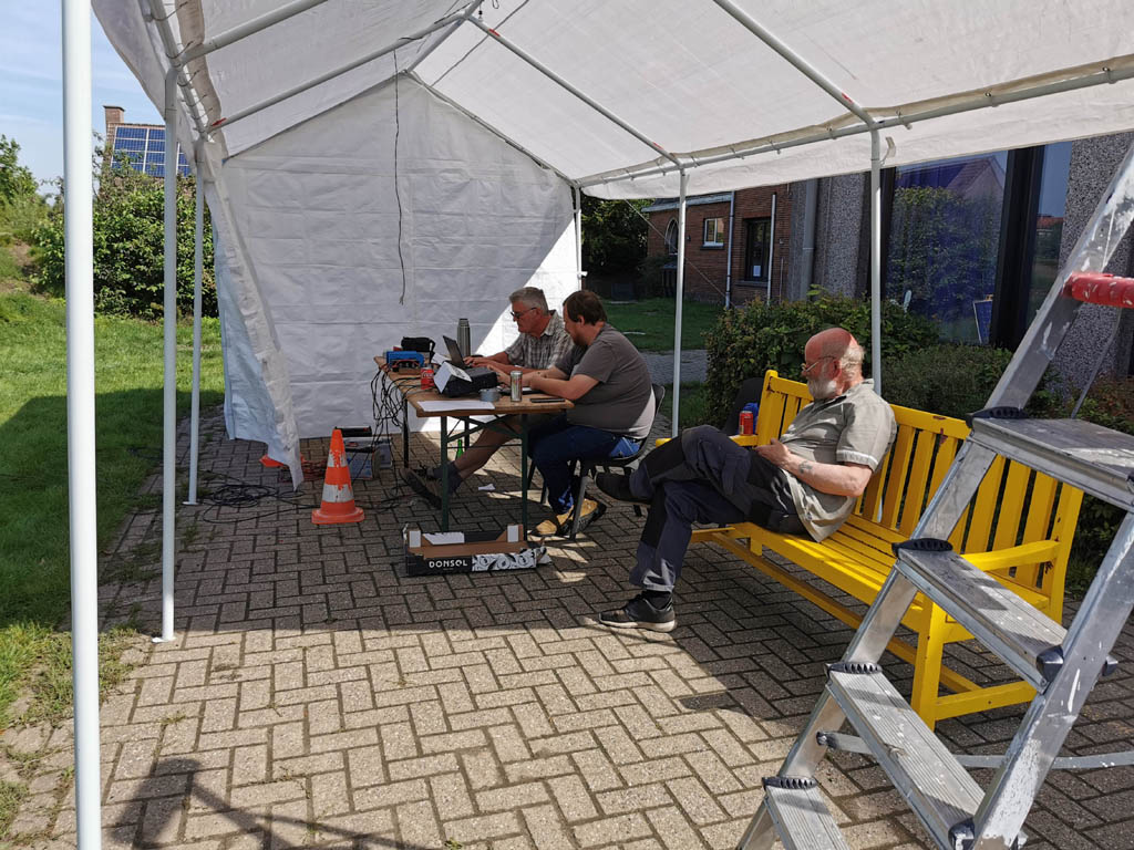 Velddag radioamateurs 2 september 2023