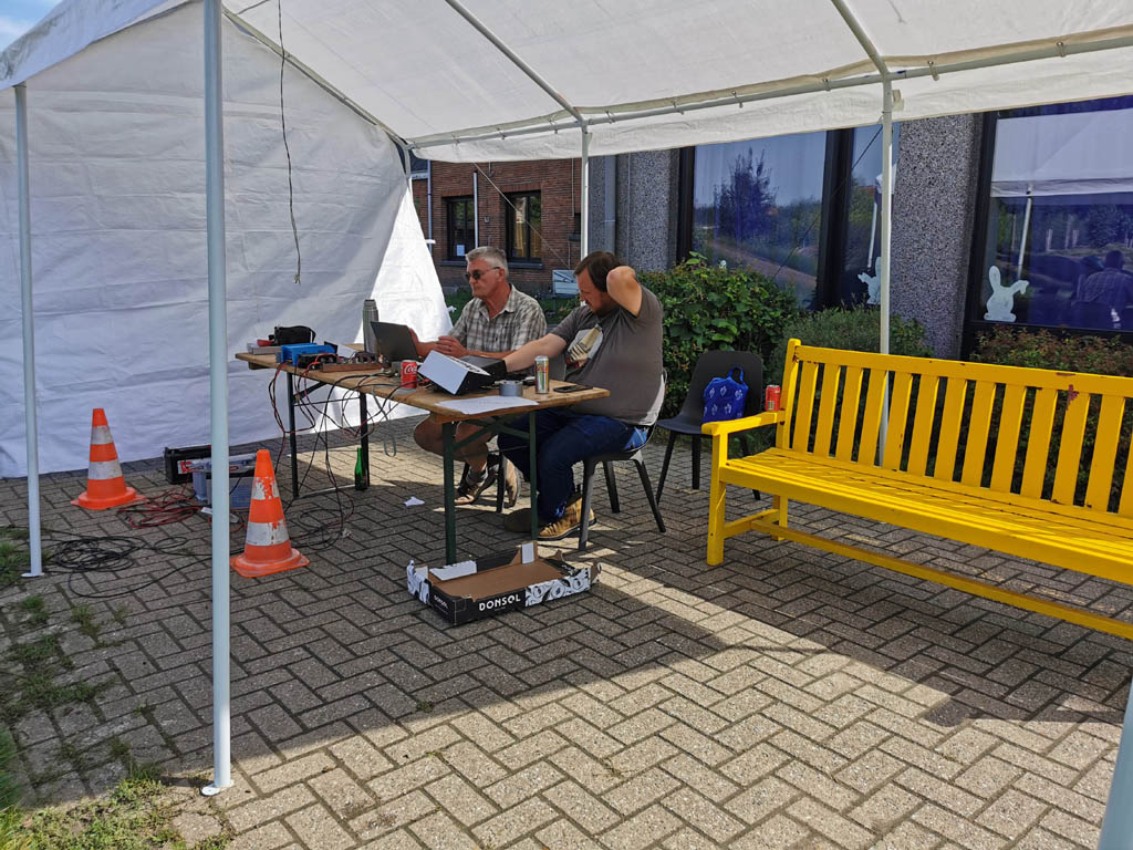 Velddag radioamateurs 2 september 2023