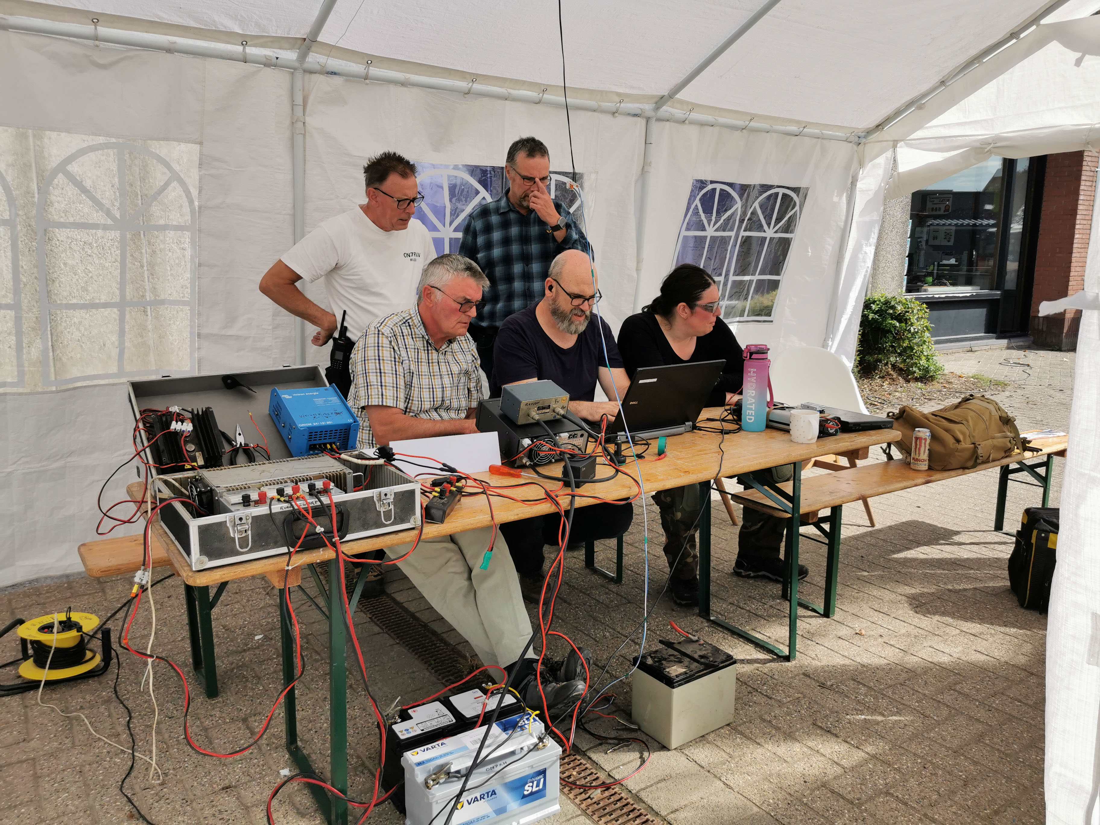 Velddag radioamateurs 2 september 2023