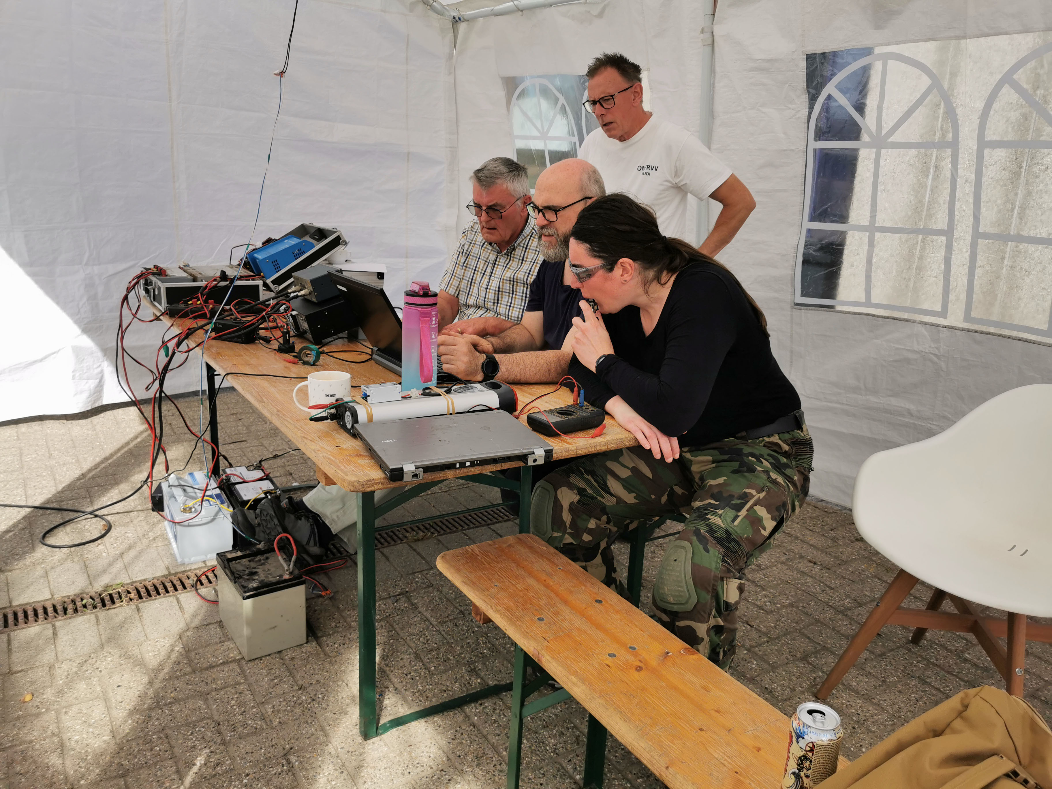 Velddag radioamateurs 2 september 2023