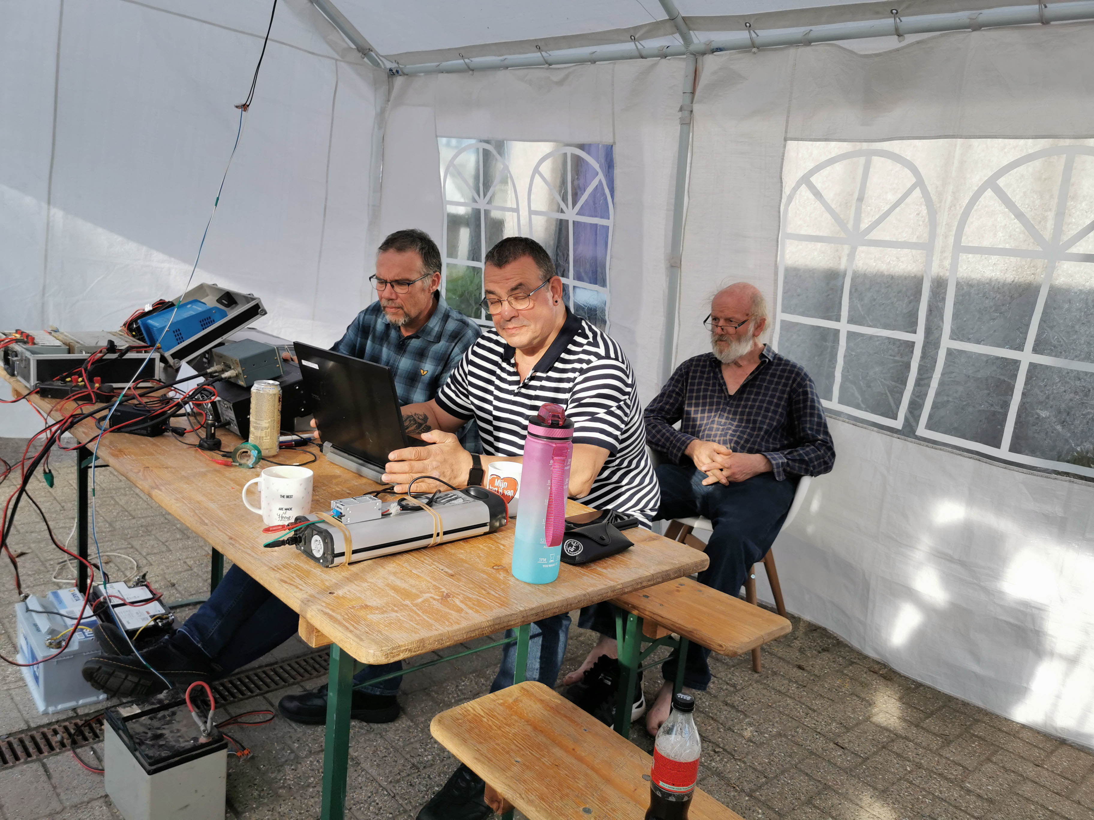 Velddag radioamateurs 2 september 2023