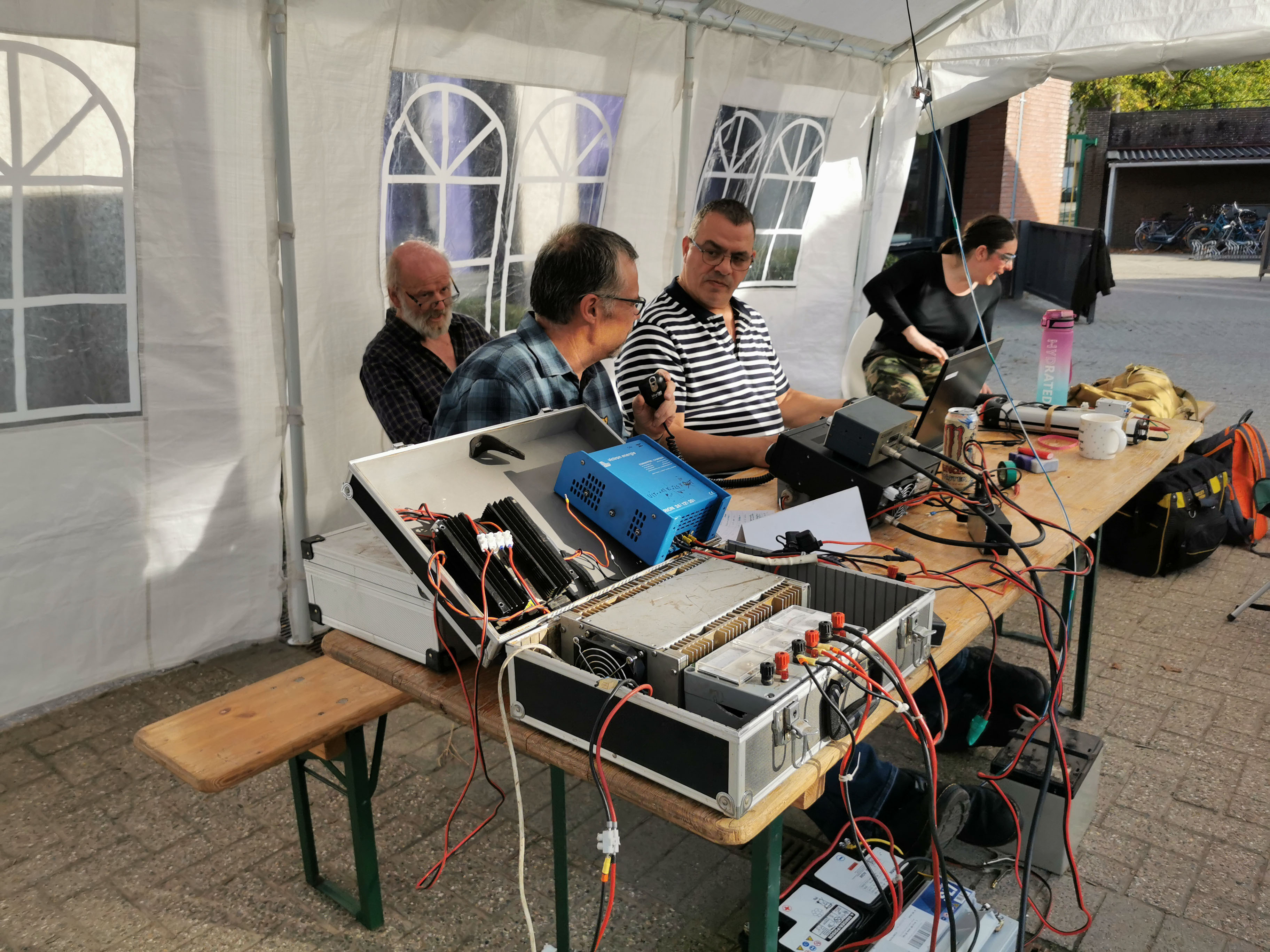 Velddag radioamateurs 2 september 2023