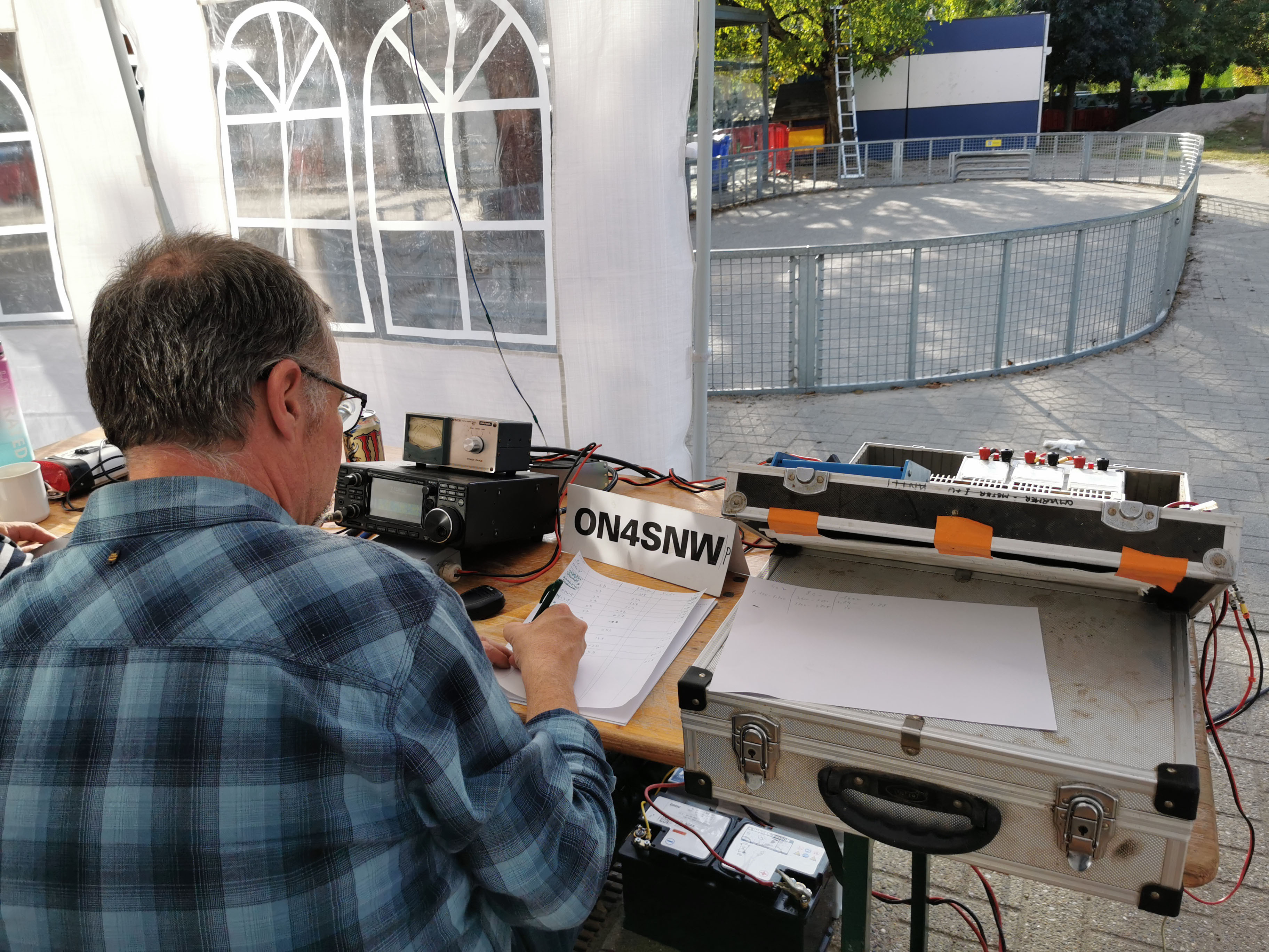 Velddag radioamateurs 2 september 2023