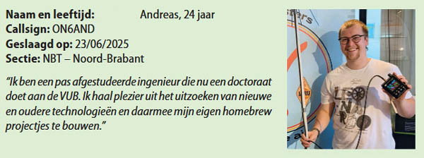 Radioamateur Andreas