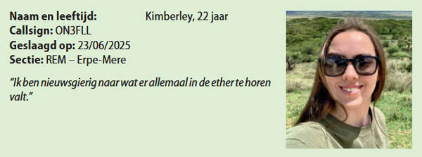 Radioamateur Kimberly