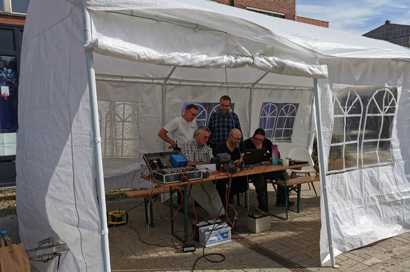 velddag radioamateurs SNW 2025