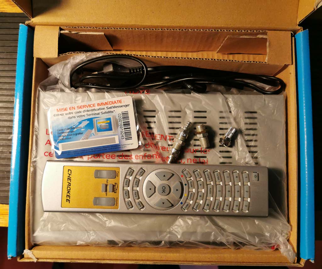 Afstandsbediening Cherokee satelliet ontvanger