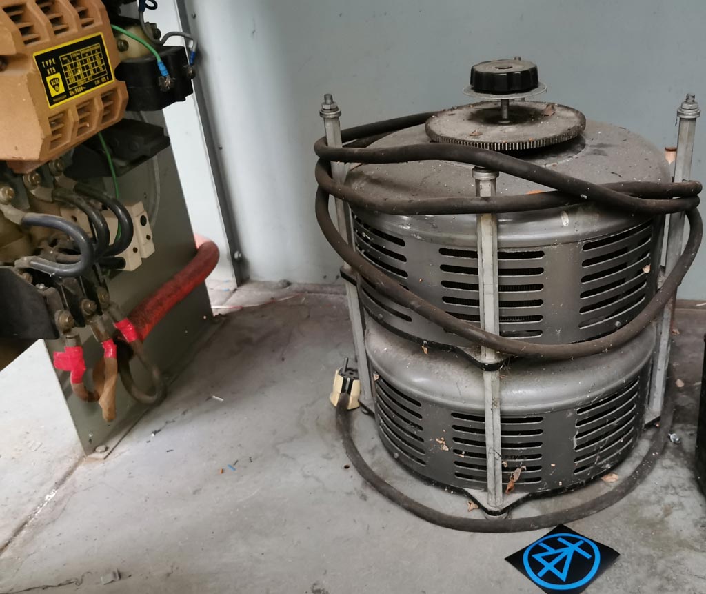 Dubbele rheotor - variac