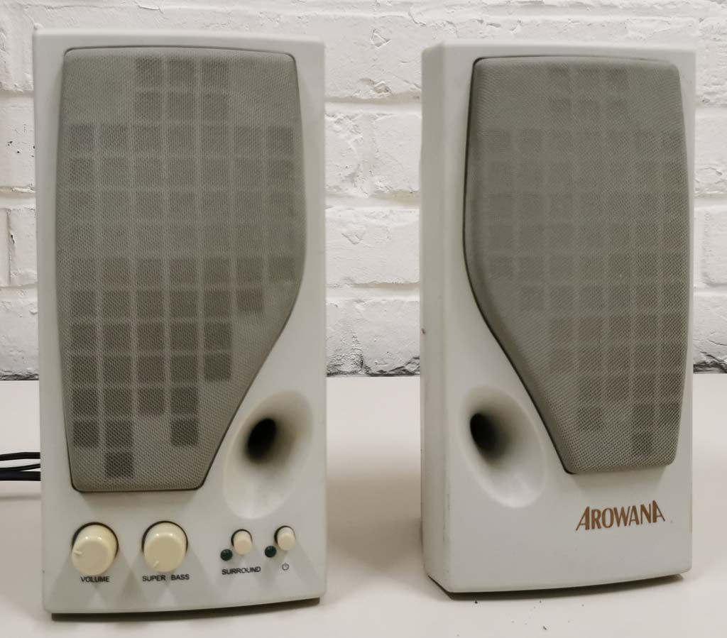 PC luidspreker set, extra isolatie