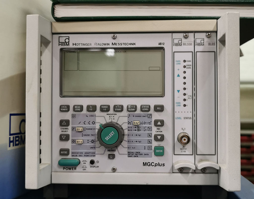 HBM AB12 MGCplus data acquisitie toestel voor alle sensoren en toepassingen