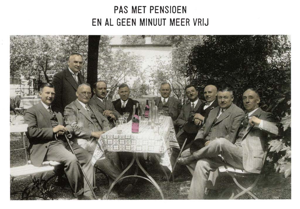 Pas met pensioen en al geen minuut tijd meer