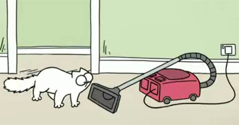 Simon&rsquo;s kat: de gemene stofzuiger