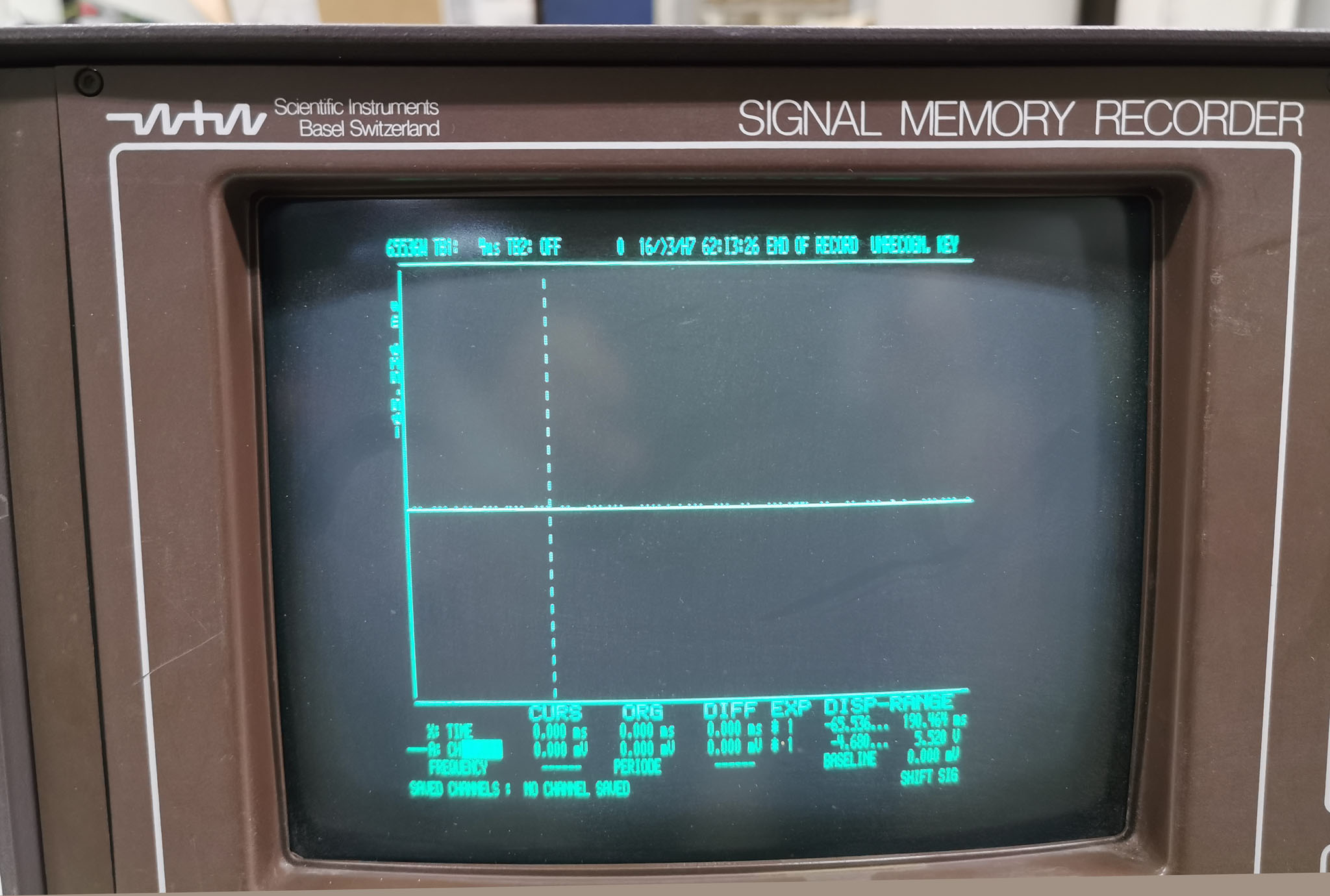 signal memory recorder, scientific instruments, Soltec, Alitronica...
