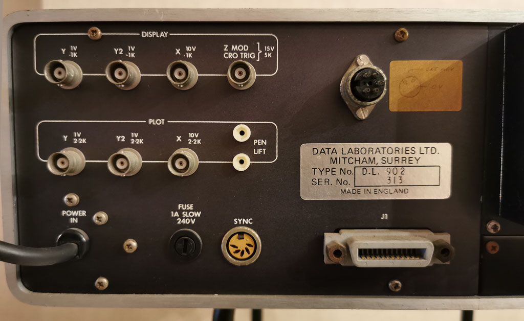 Transient Recorder DL 902, Data Laboratories