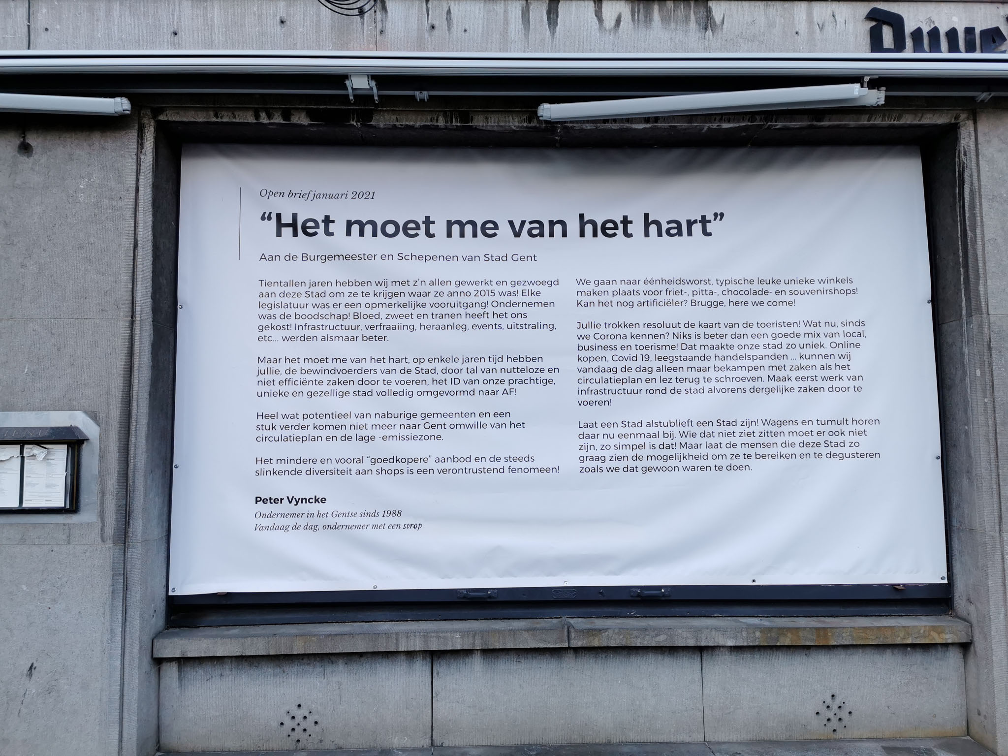 Gent circulatieplan en LEZ (lage emissie zone)