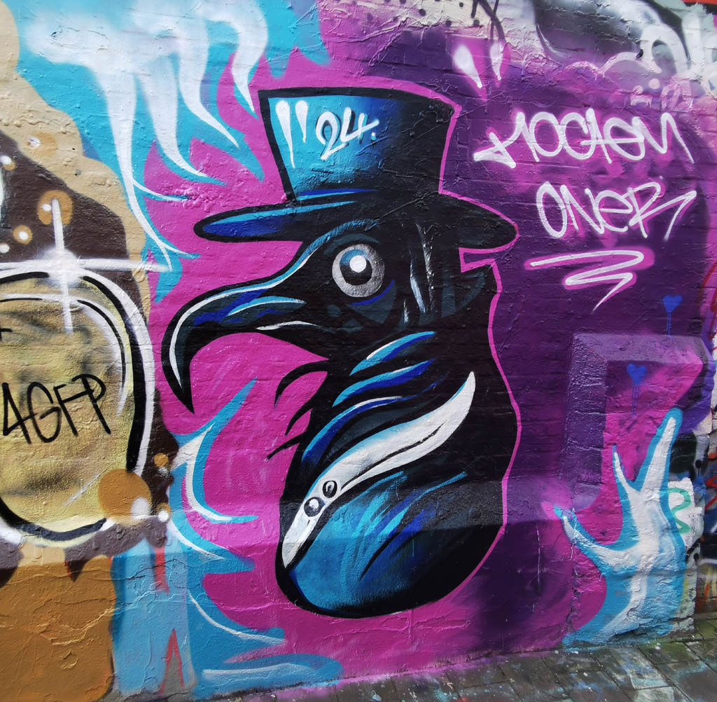 Graffiti straatje Gent