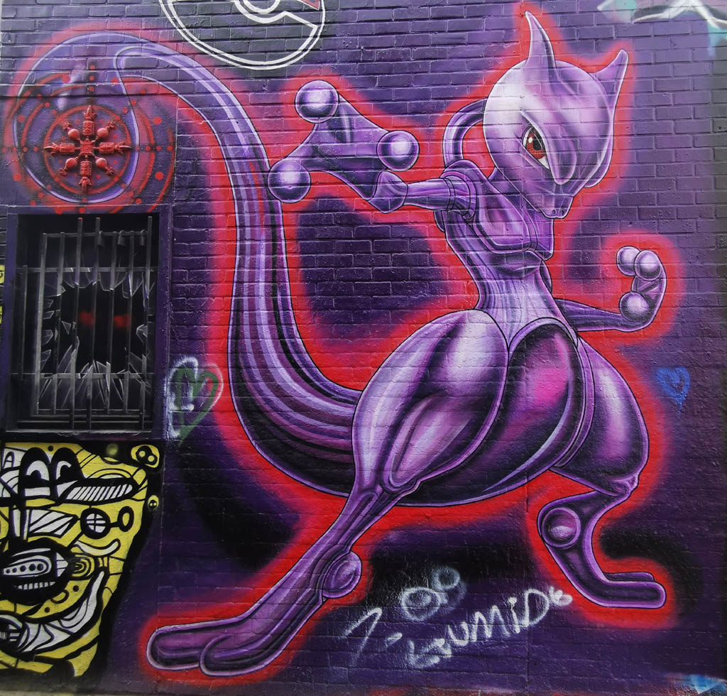 Graffiti straatje Gent