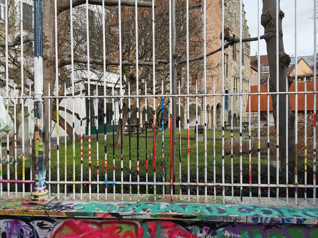 Graffiti straatje Gent