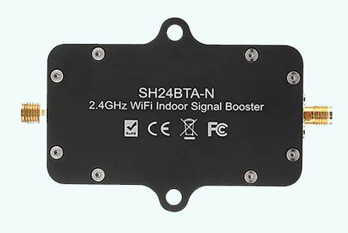 Onderaanzicht 2,4 GHz wifi versterker/booster 